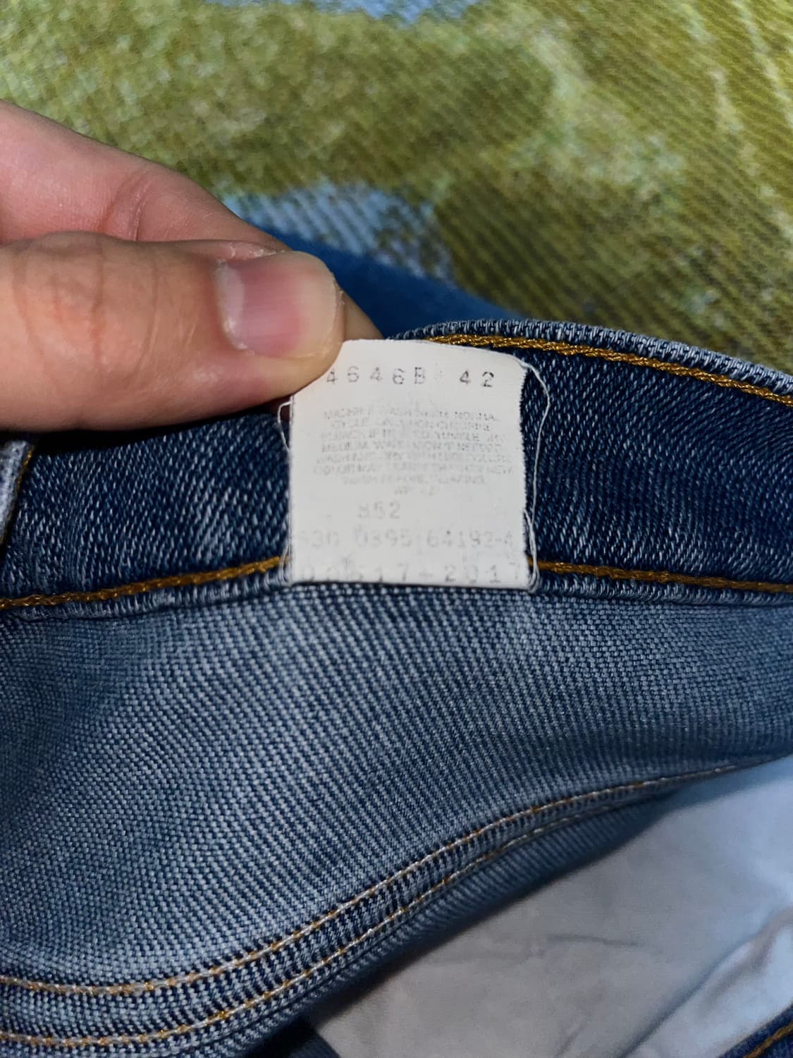 90s 리바이스 made in usa 오렌지탭 36 32 상품이미지9