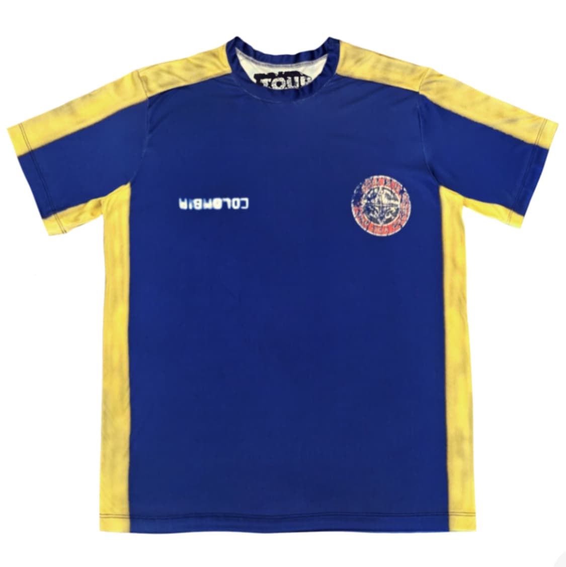 [L] 트래비스 스캇 캑터스잭 콜롬비아 사커 저지 반팔 티셔츠 상품이미지1