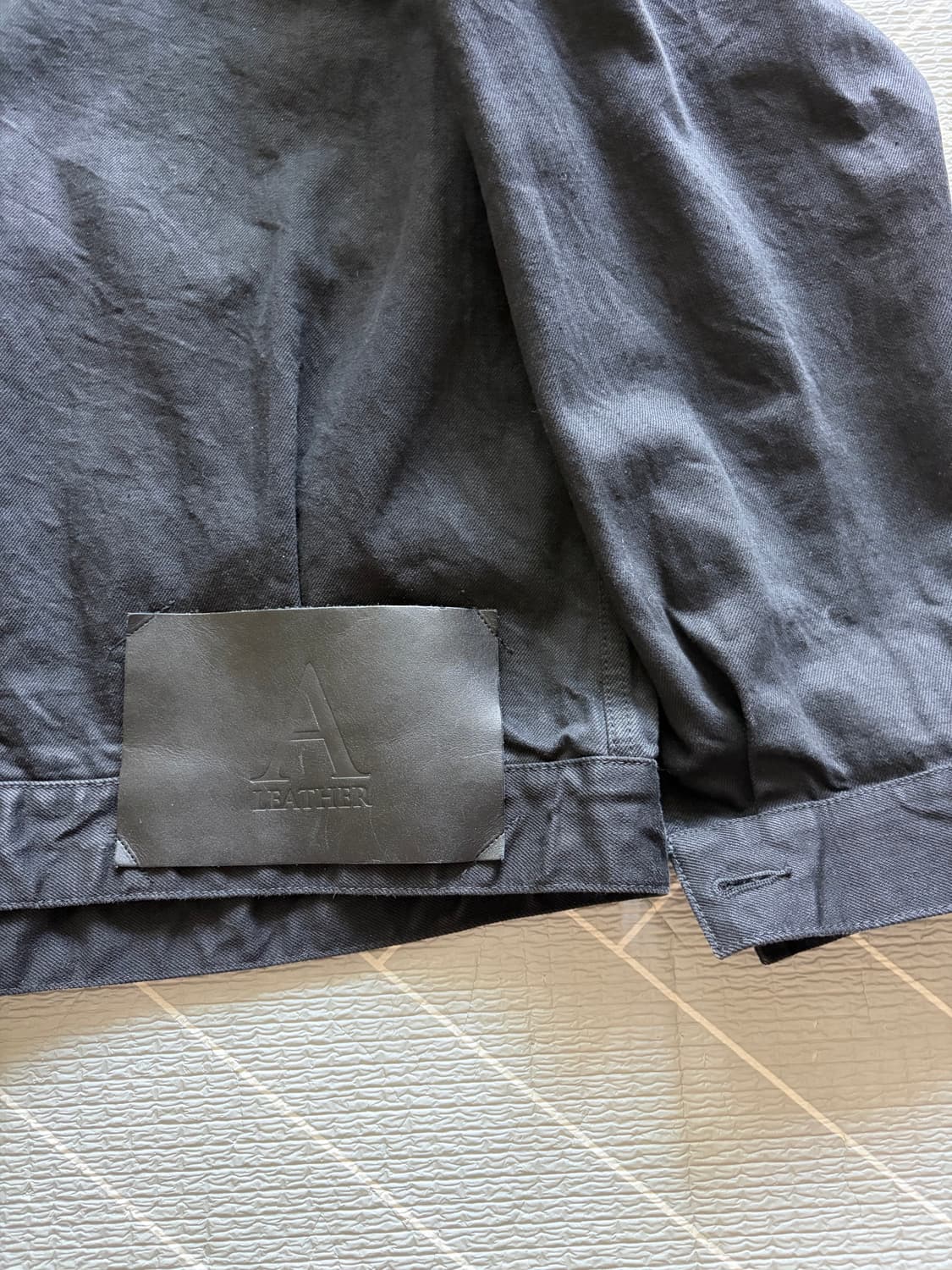 풀카운트 X A Leather 흑청자켓  [50 사이즈] 상품이미지6