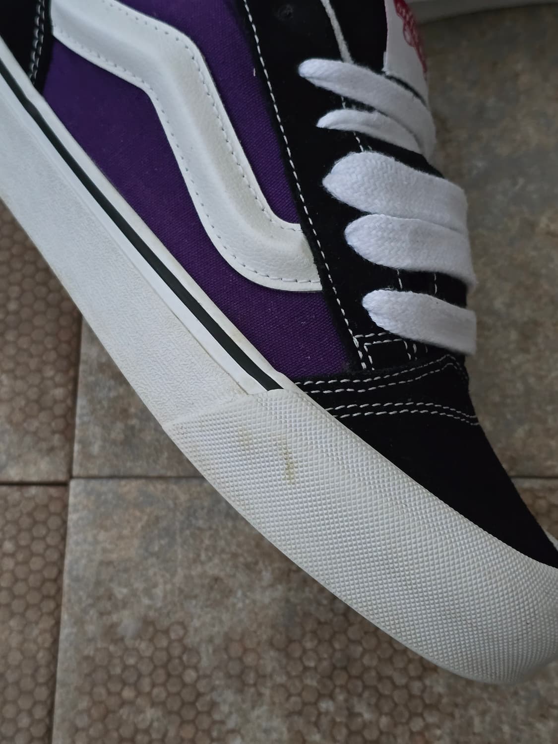 (230)반스 뉴스쿨 블랙 퍼플  상품이미지7