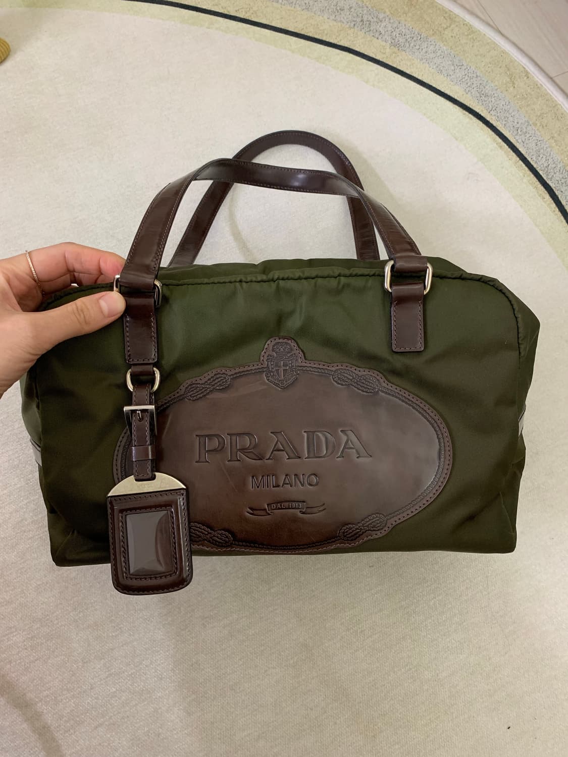 프라다 테수토 나일론 보스턴 백 상품이미지4