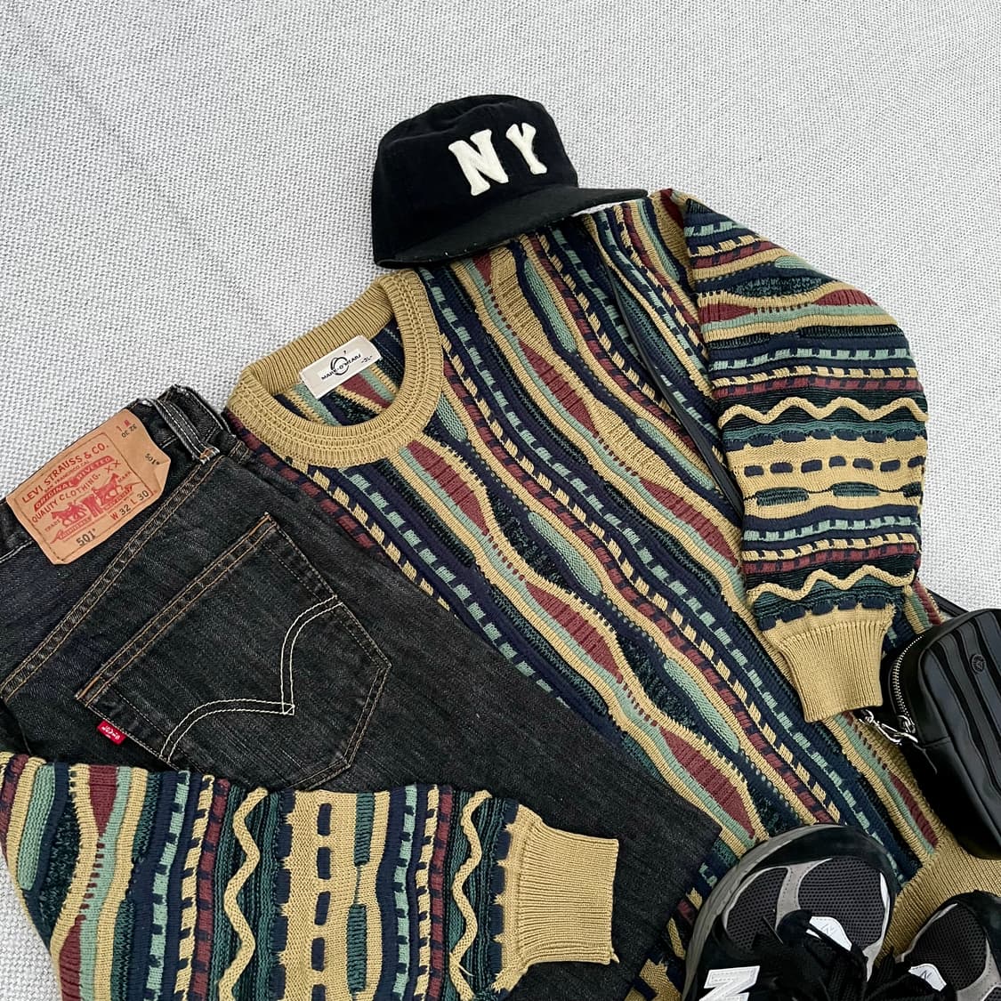 Vintage 90s MALCOMSWEAR Knit Sweater 상품이미지10