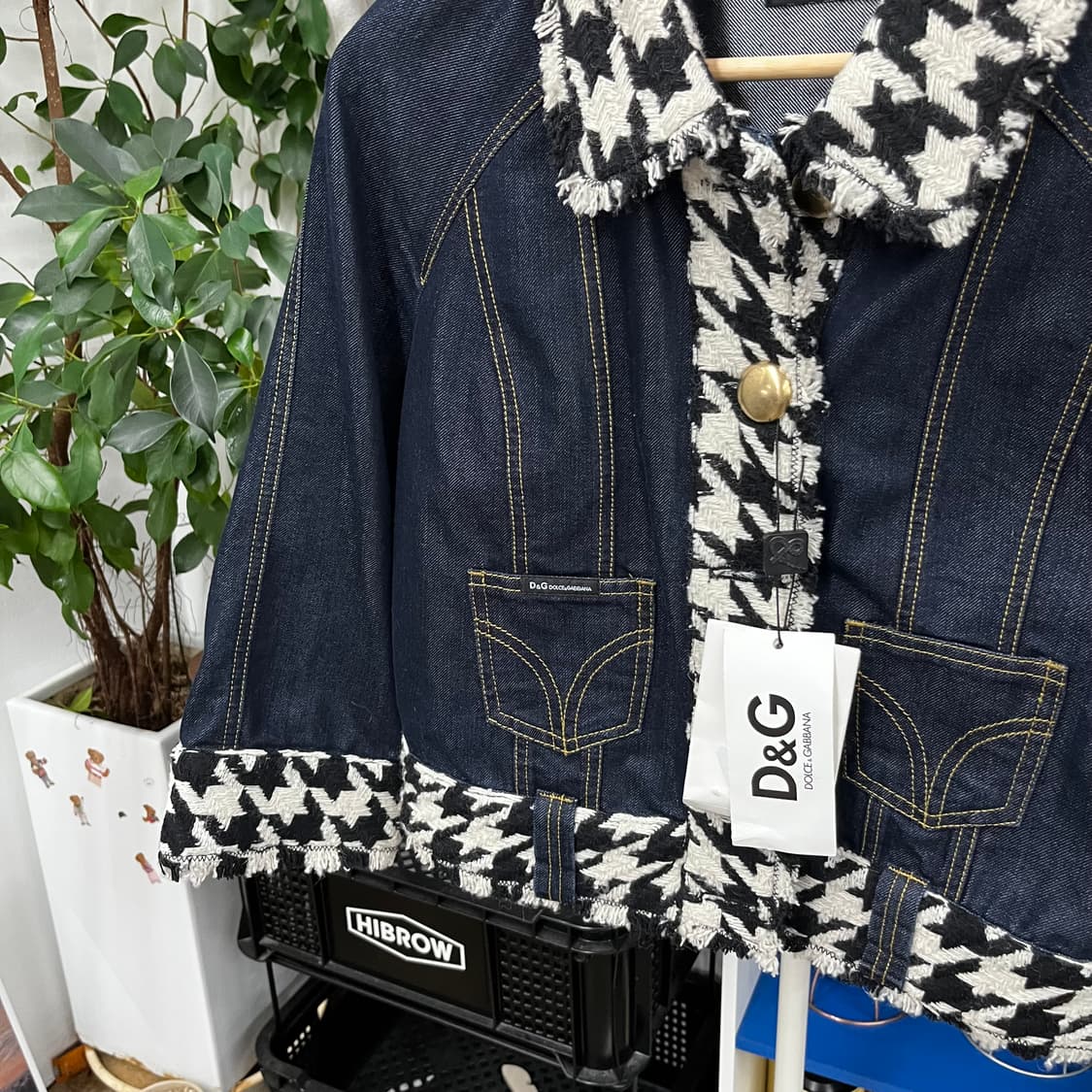 돌체앤가바나 우먼 하운트투스 데님셋업 새상품 L/44 상품이미지3