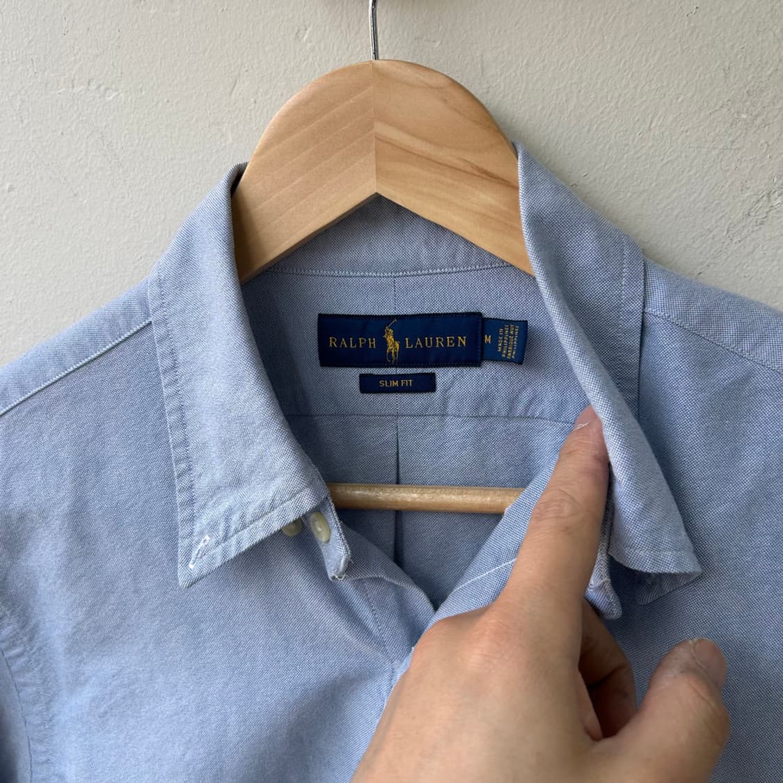 16200 - 폴로 랄프로렌 스카이블루 셔츠 상품이미지3