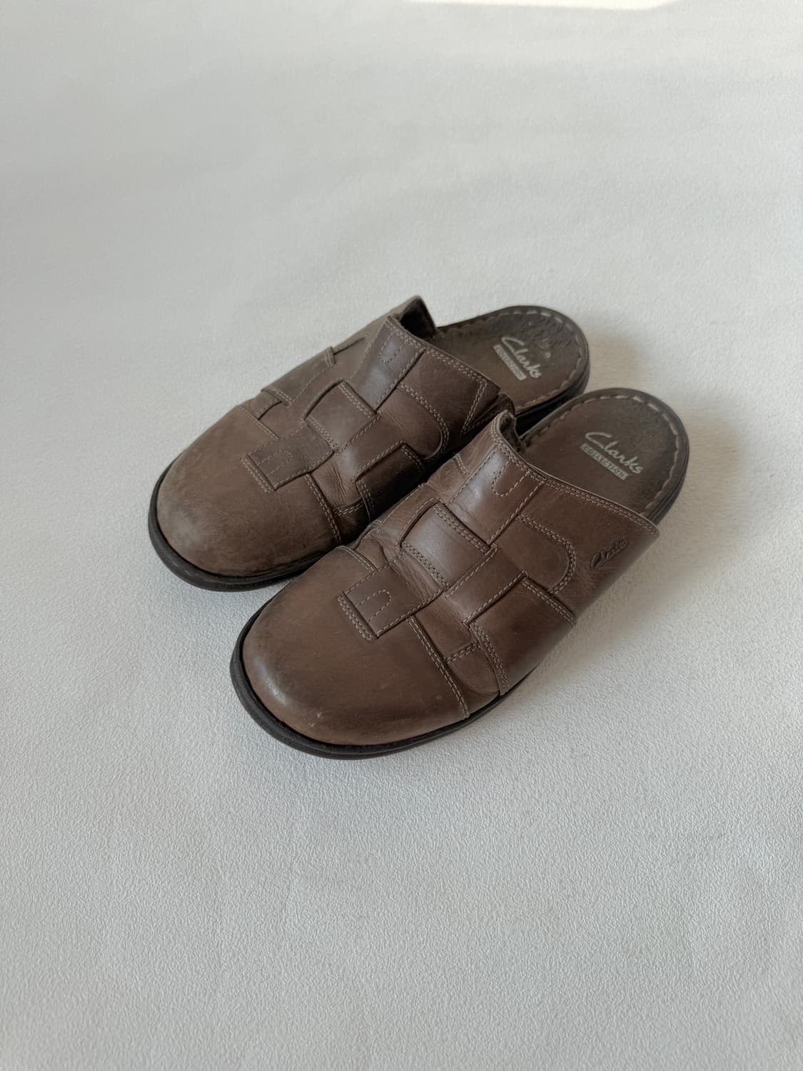 [255]클락스(Clarks) 레더 슬리퍼 상품이미지3