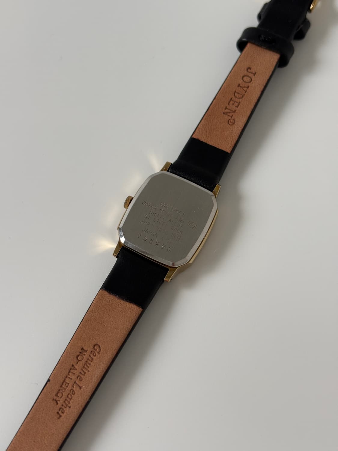 1980s Gold Tank Ladies Quartz 상품이미지7