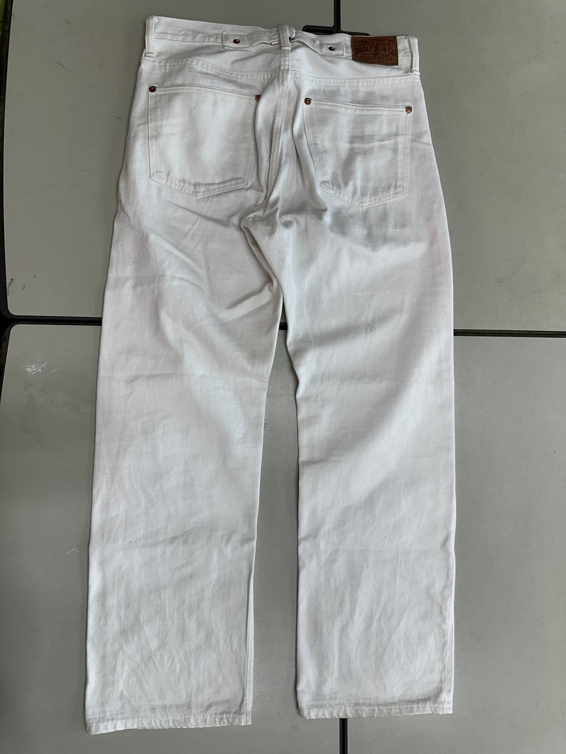 rrl 리미티드 빈파포 화이트 31x30 상품이미지2