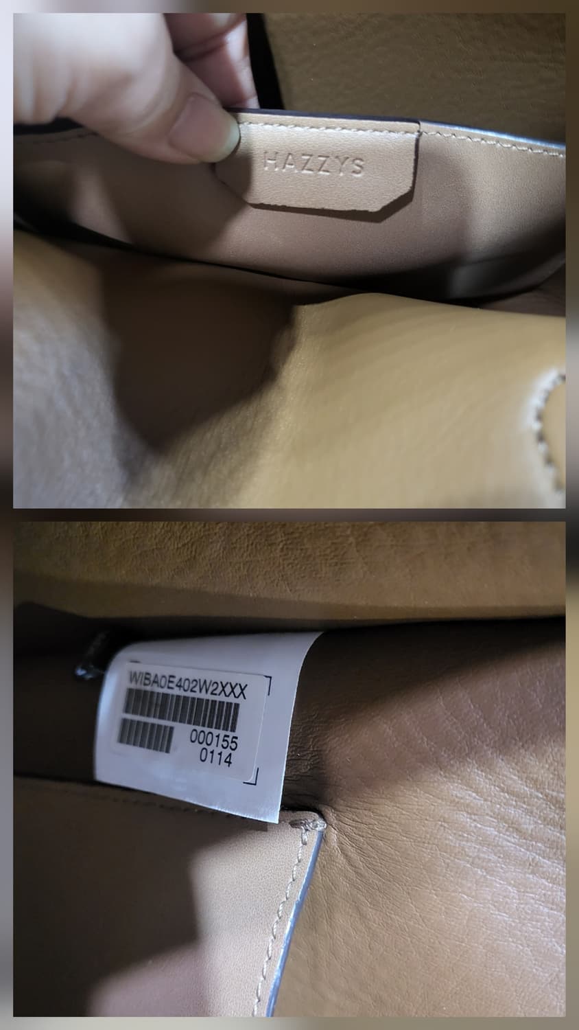 헤지스 로고 가죽 숄더백 상품이미지10