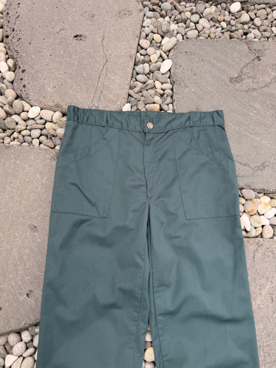 80s MolineL FOREST GREEN FRENCH 프렌치워크팬츠 상품이미지5