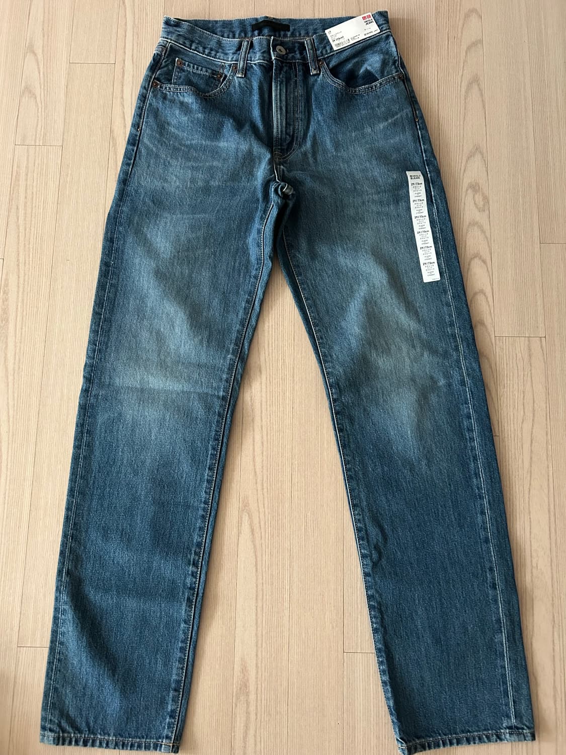 (새상품) 유니클로 클래식핏 스트레이트진 29 상품이미지1