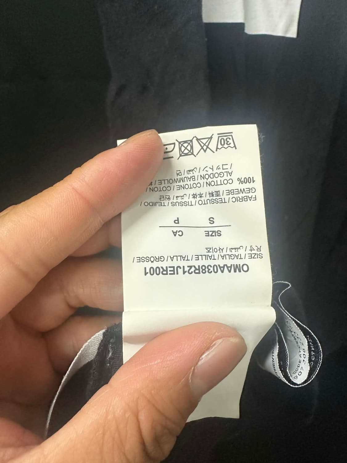 오프화이트 시그니처 모나리자 프린팅 반팔티 상품이미지7