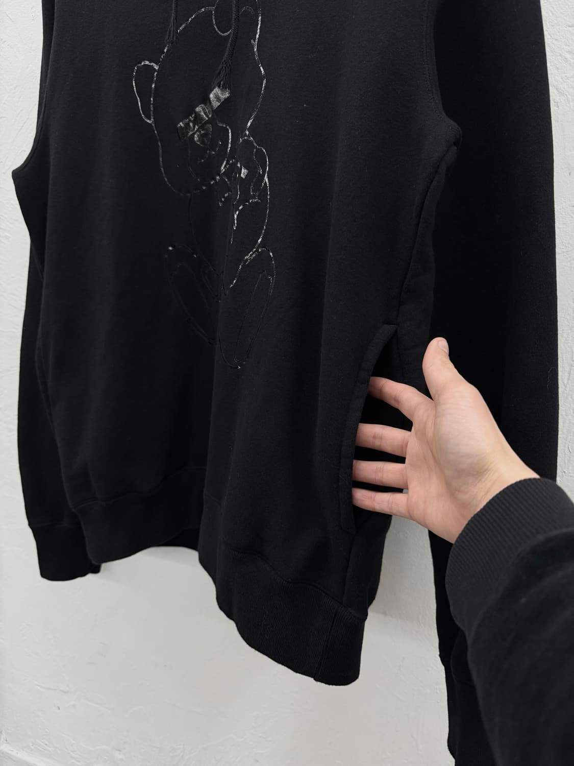 undercover 베어 후드티 상품이미지3