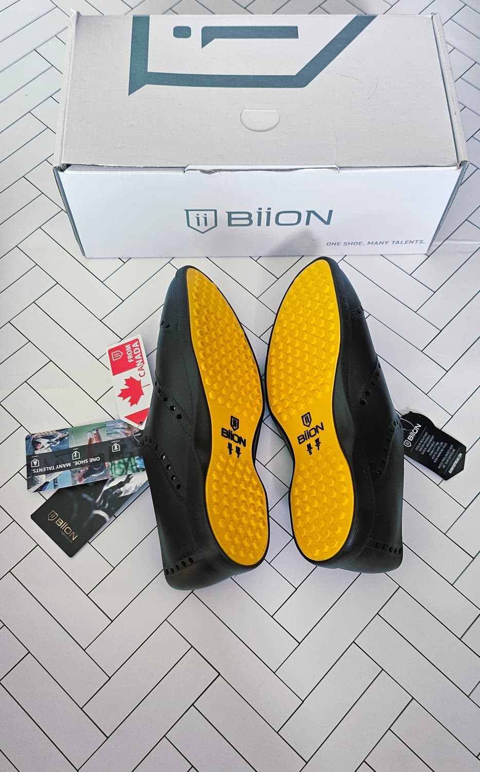 (미착용새상품)비온(BiiON) 클래식 옥스퍼드 블랙 M5/W7 240 상품이미지9