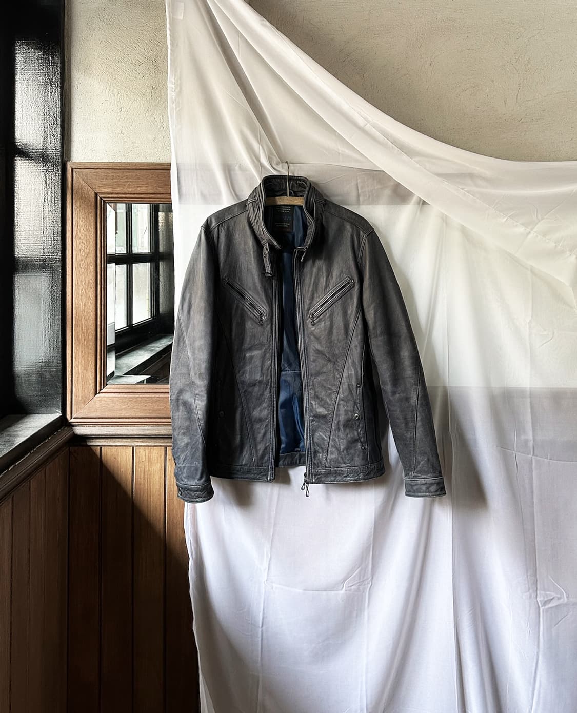 N.C.F.M zip-up leather jacket 상품이미지6