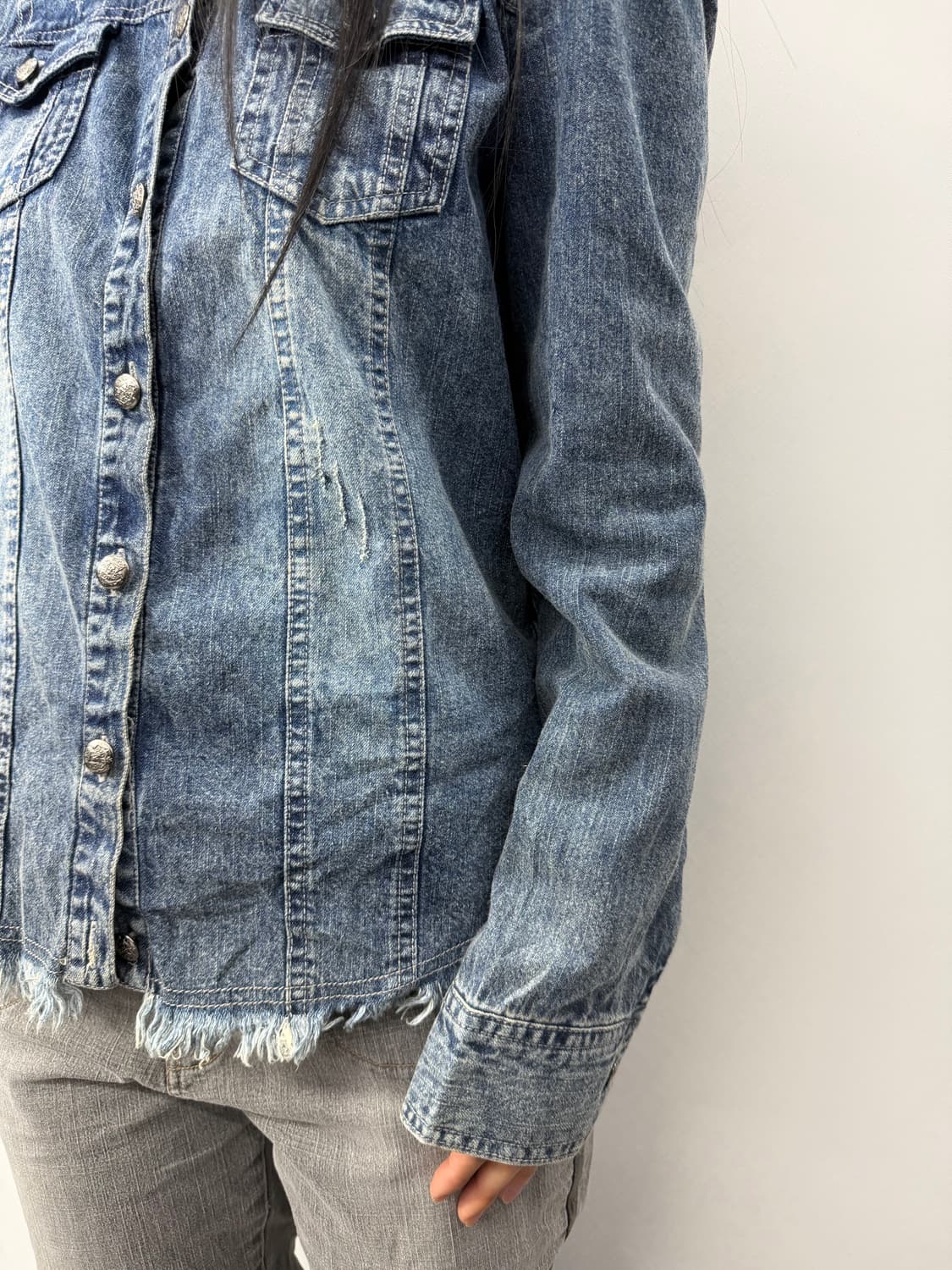 Cornflake hoodied denim jacket 상품이미지3
