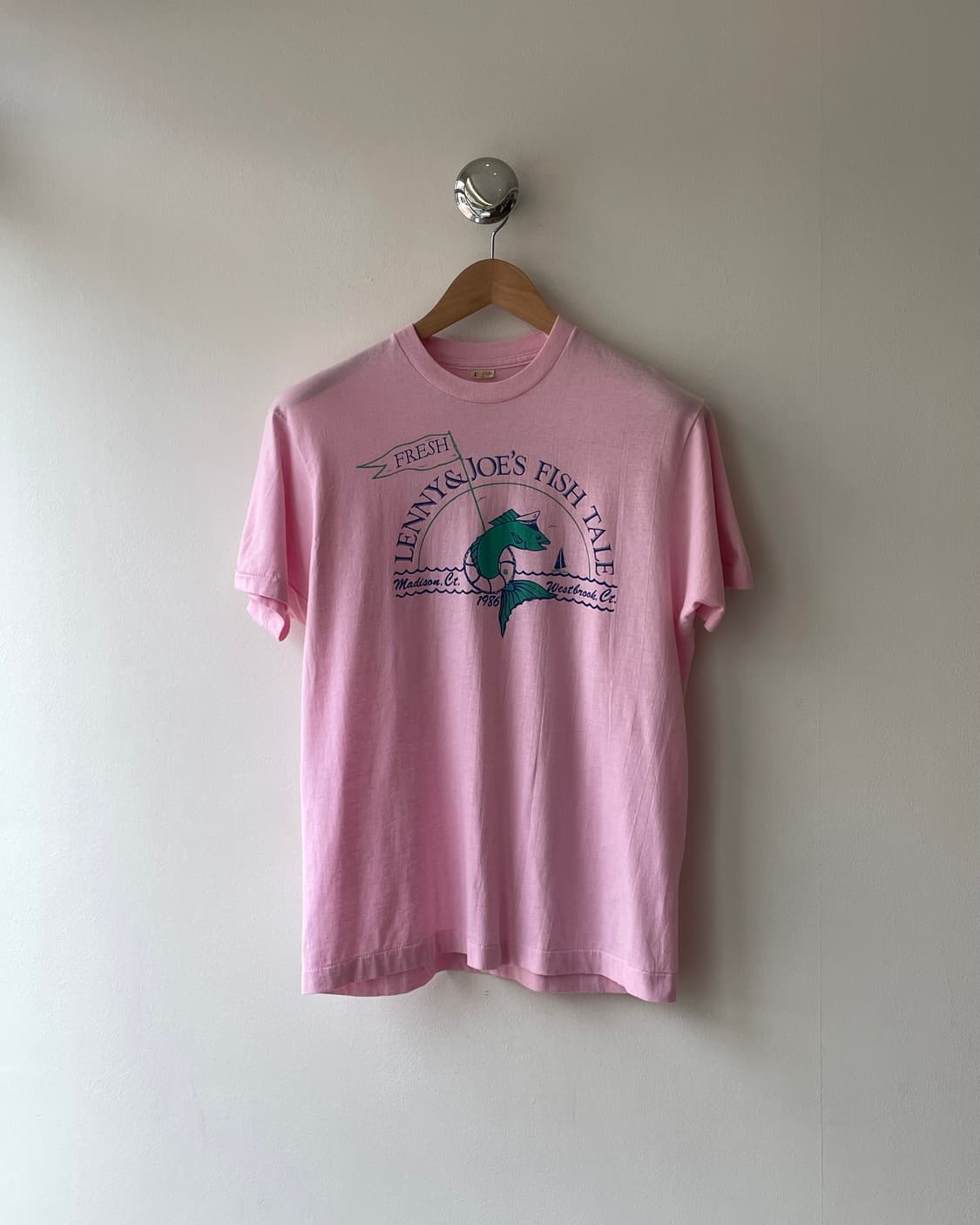 80’s “Lenny&Joe's Fish Tale” 🐟 T-shirt 상품이미지2