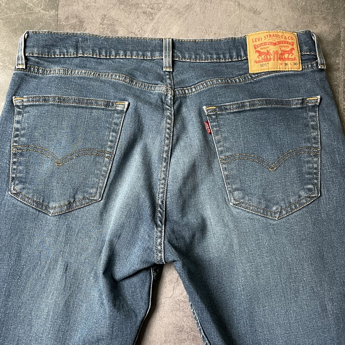 LEVI'S 리바이스505 레귤러 스트레이트핏 데님 팬츠 A00351 상품이미지6