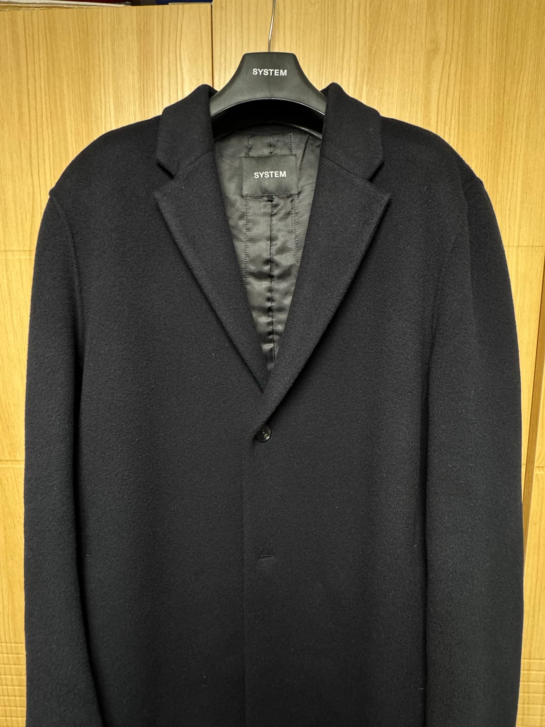 [새상품] 시스템옴므 코트 110사이즈 상품이미지1