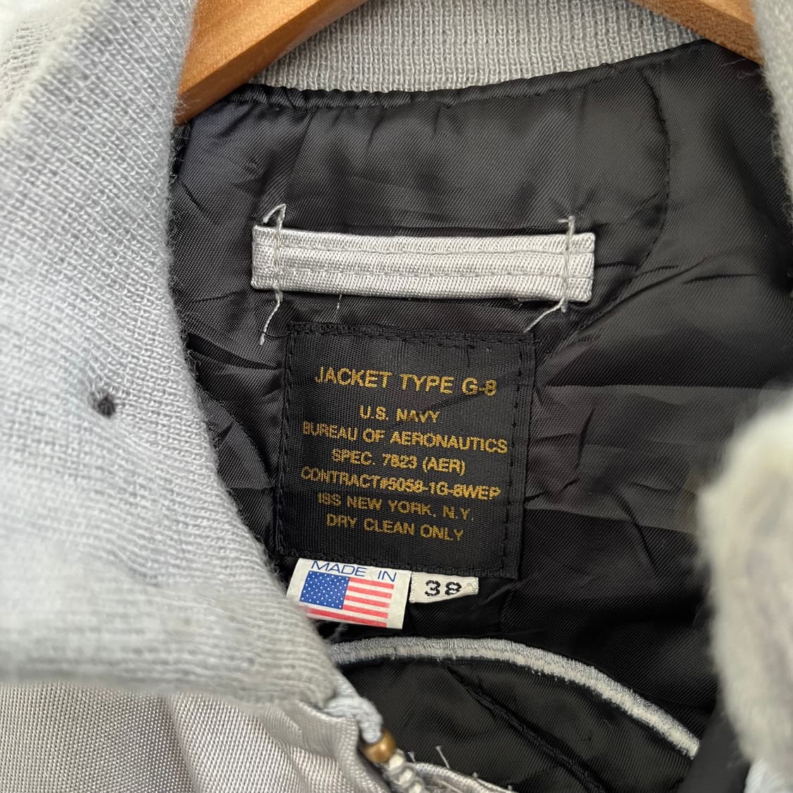 U.S.Navy ISS G-8 Flight Jacket 상품이미지7