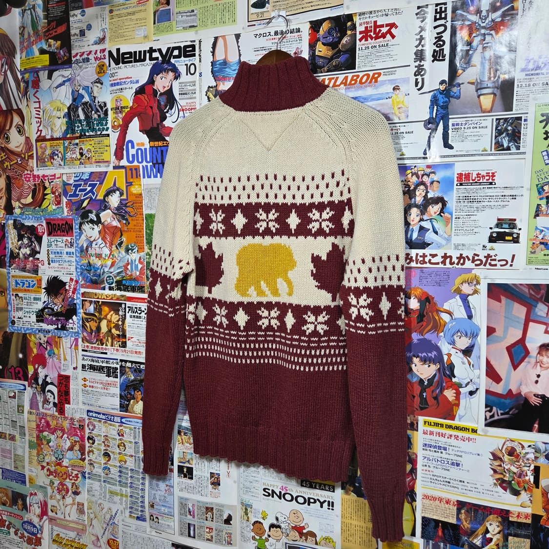 타미힐피거 노르딕 패턴 반집업 니트 상품이미지6