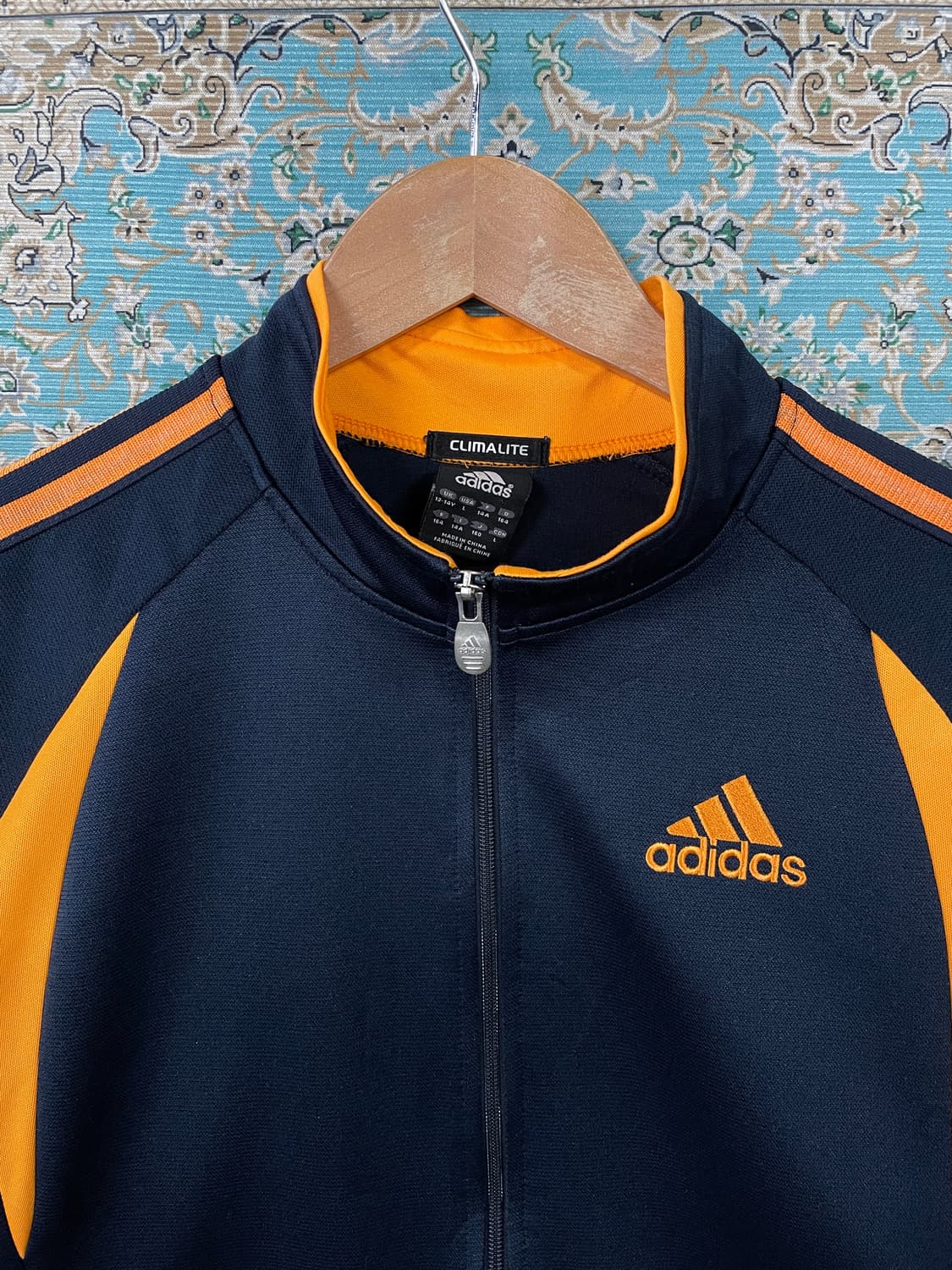 아디다스 네이비오렌지 트랙탑져지1677 상품이미지2