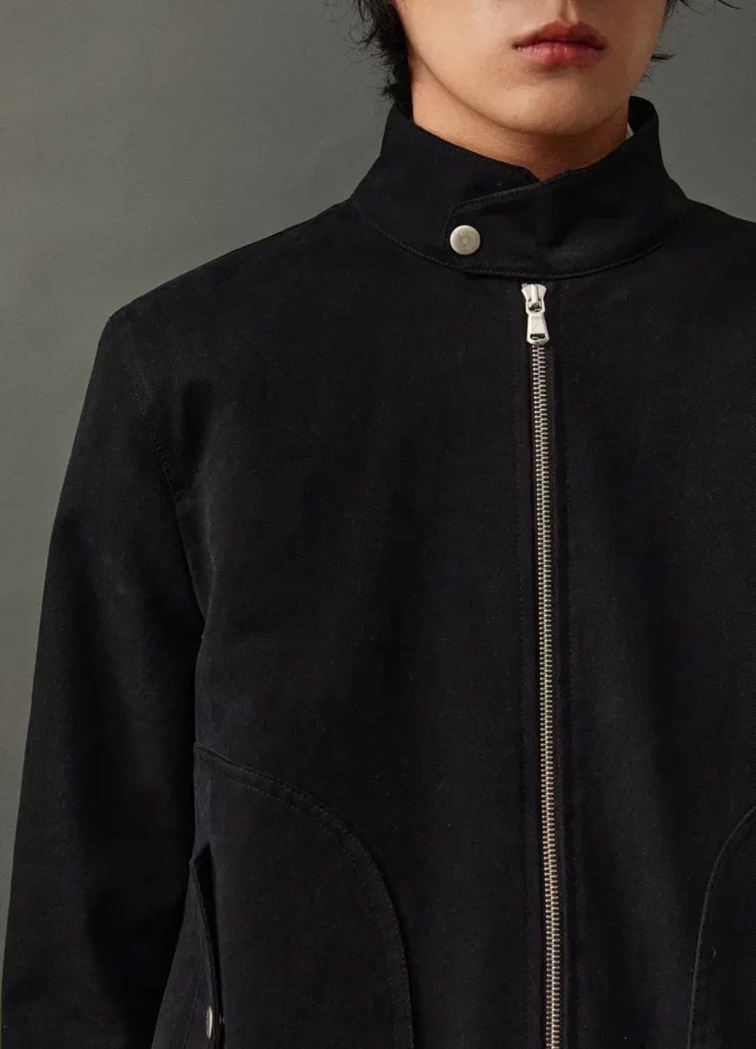 [새제품/OS] SEYGUN 헤링턴 블루종 자켓 상품이미지3