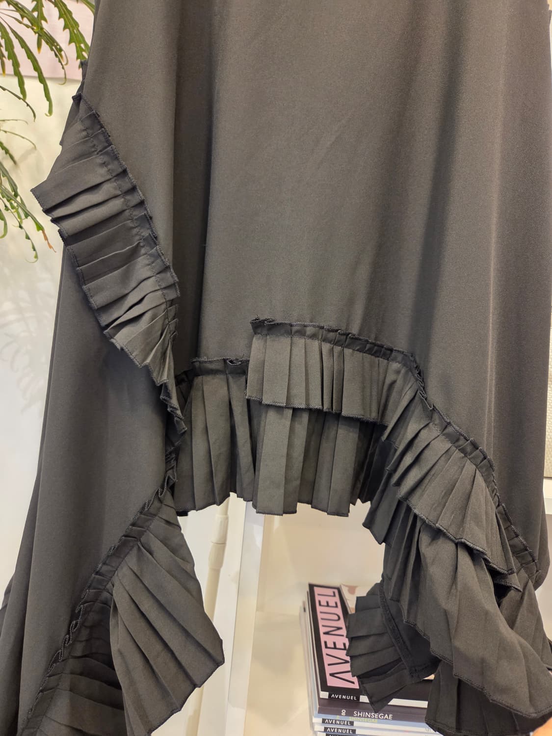 스텔라마리나  러플 주름 민소매 블라우스 상품이미지4