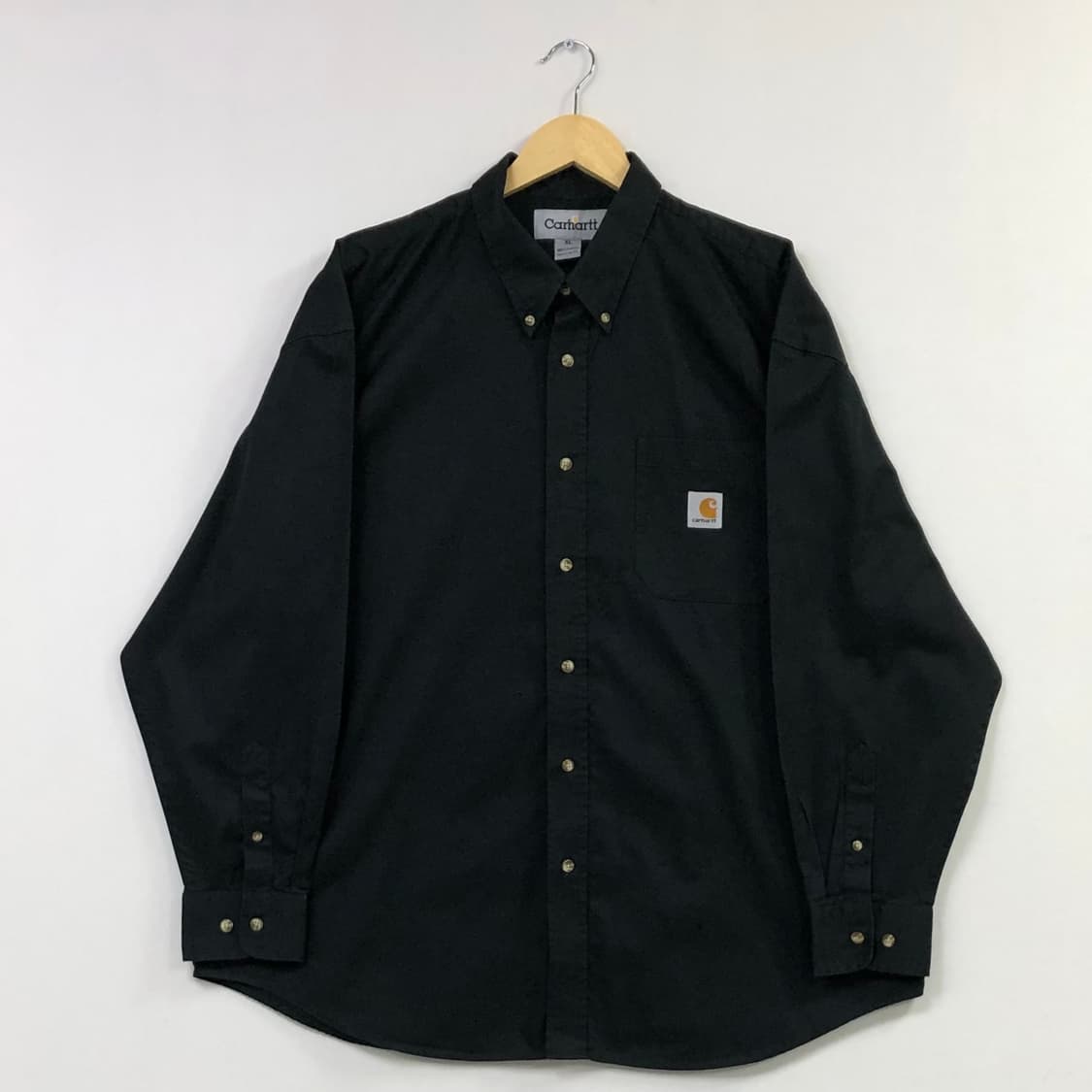 Xxl 칼하트 블랙 워크 셔츠 상품이미지2