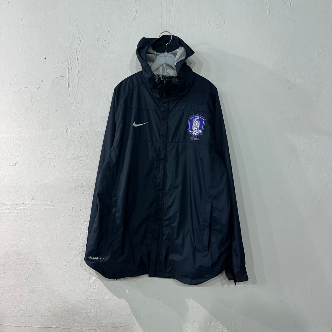 나이키 축구국대 레인자켓 바람막이 XL 상품이미지1