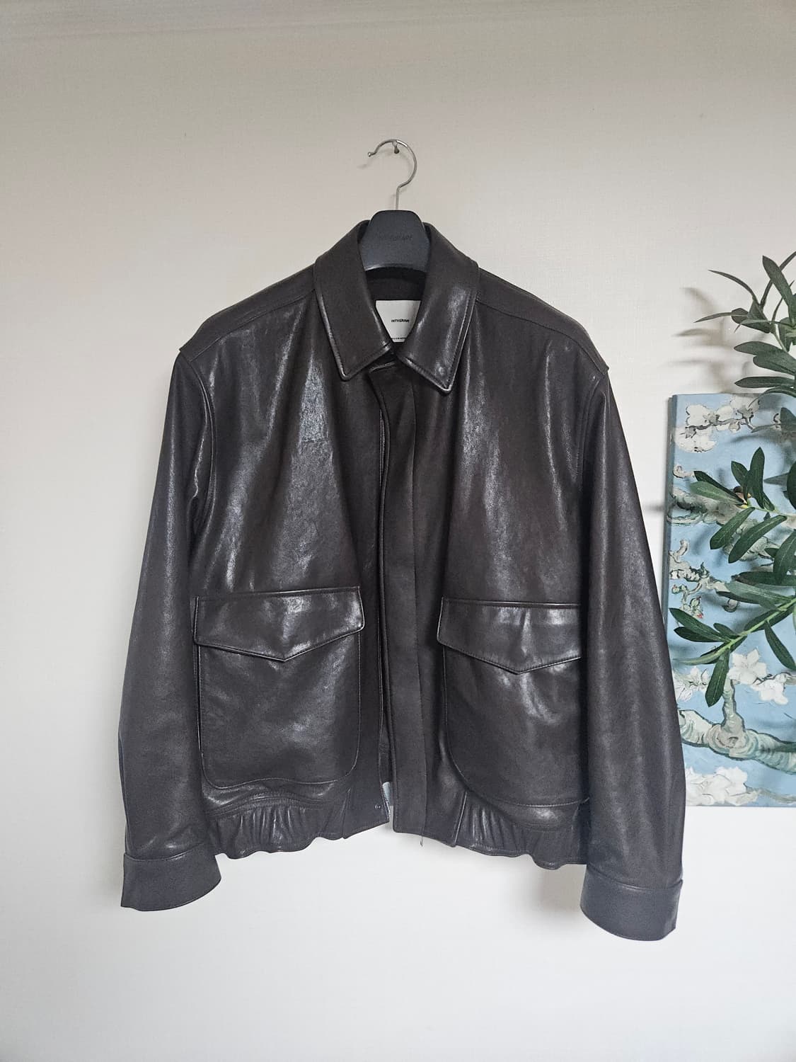 인더로우 A2 자켓 다크브라운 3사이즈 상품이미지1