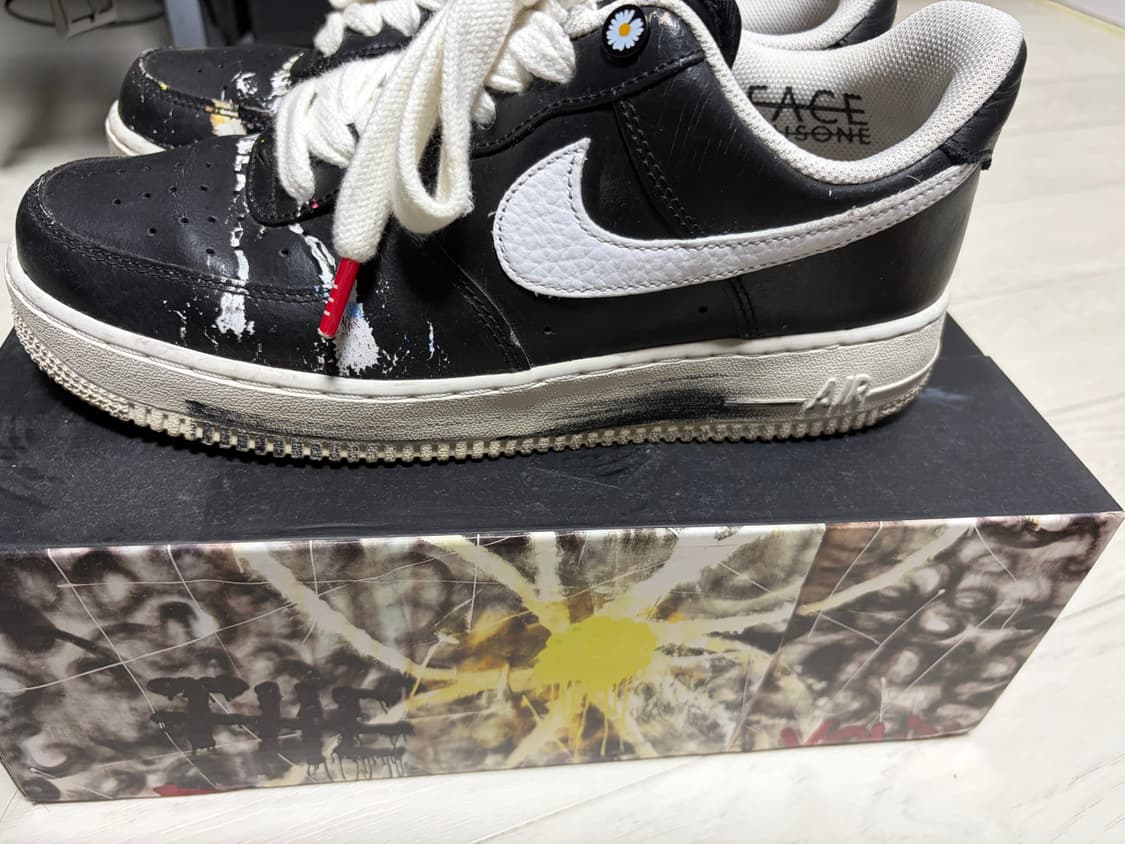 피스마이너스원 에어포스1 파라노이즈 블랙 상품이미지6