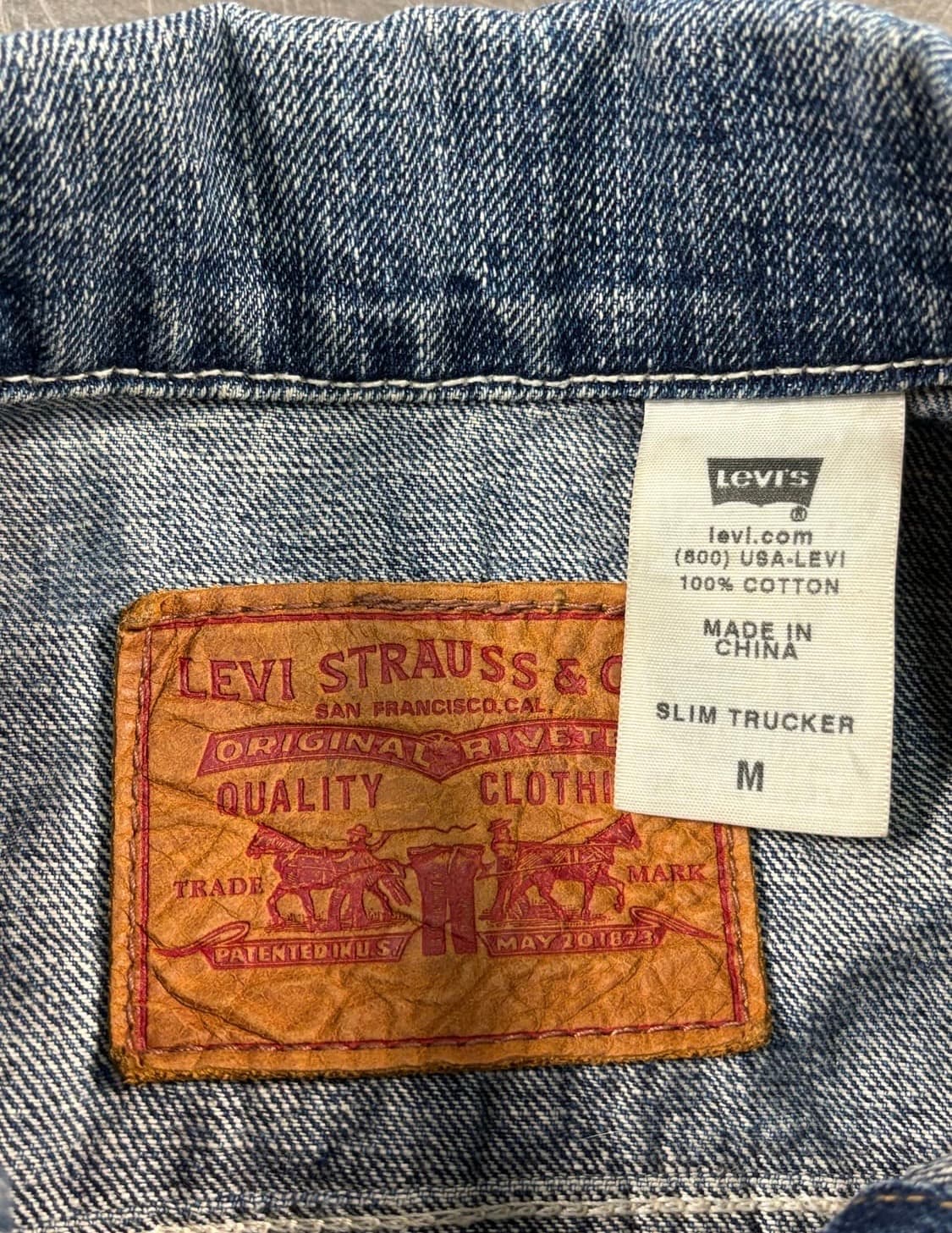 M) 리바이스 1세대 데님 자켓 상품이미지4