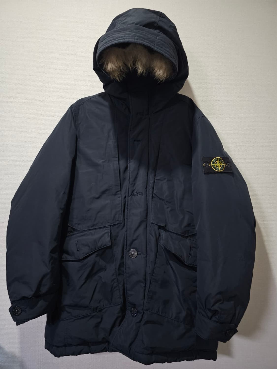 정품 스톤아일랜드 마이크로랩스 다운 패딩 자켓 95/ M 상품이미지1