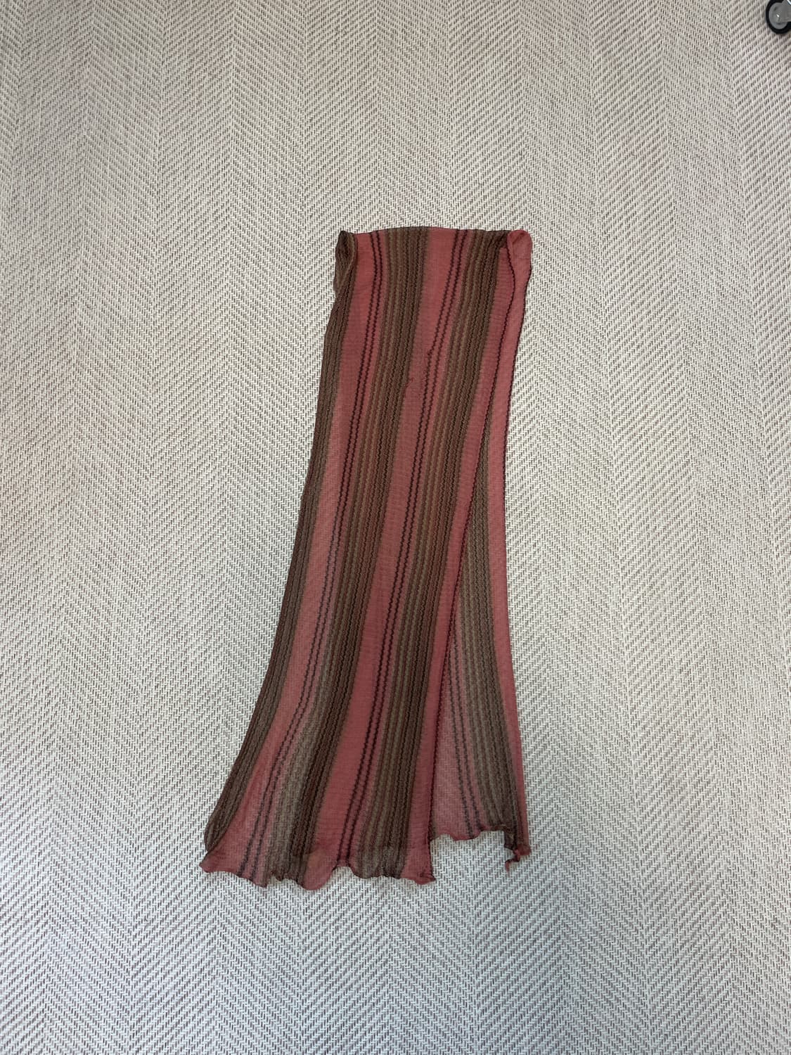 빈티지 이태리 스트라이프 머플러 J03945 상품이미지2