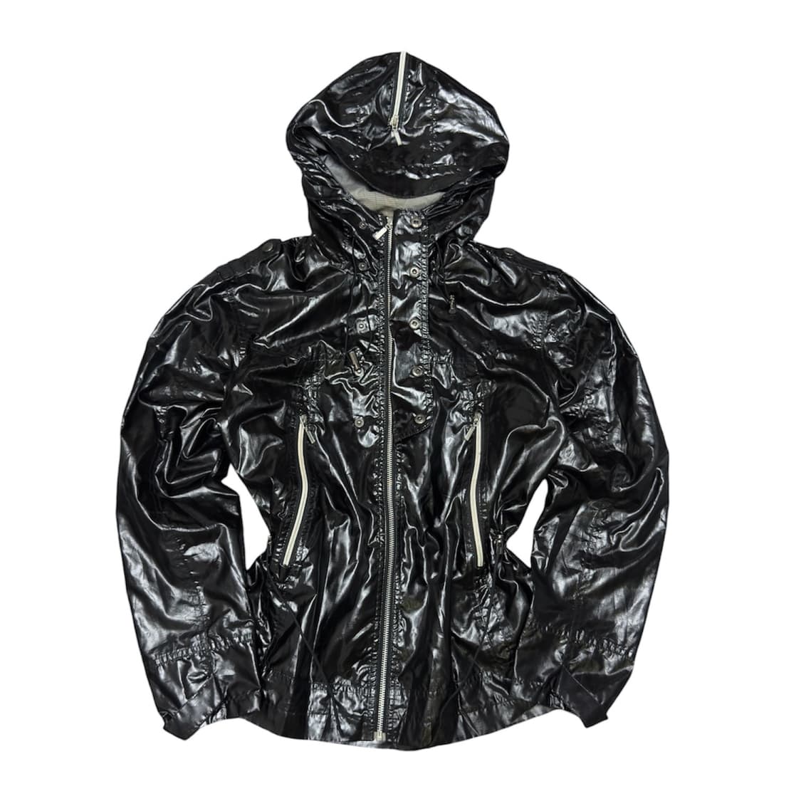 빈티지 테크노 유광집업 상품이미지1