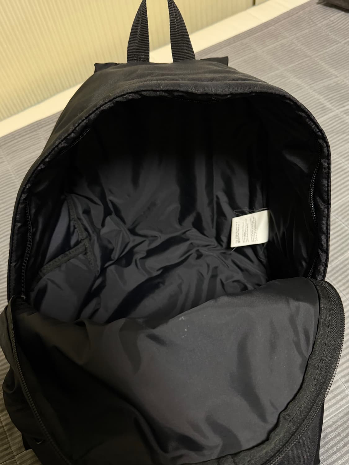 포터 x 꼼데가르송 백팩 스몰 블랙 상품이미지10