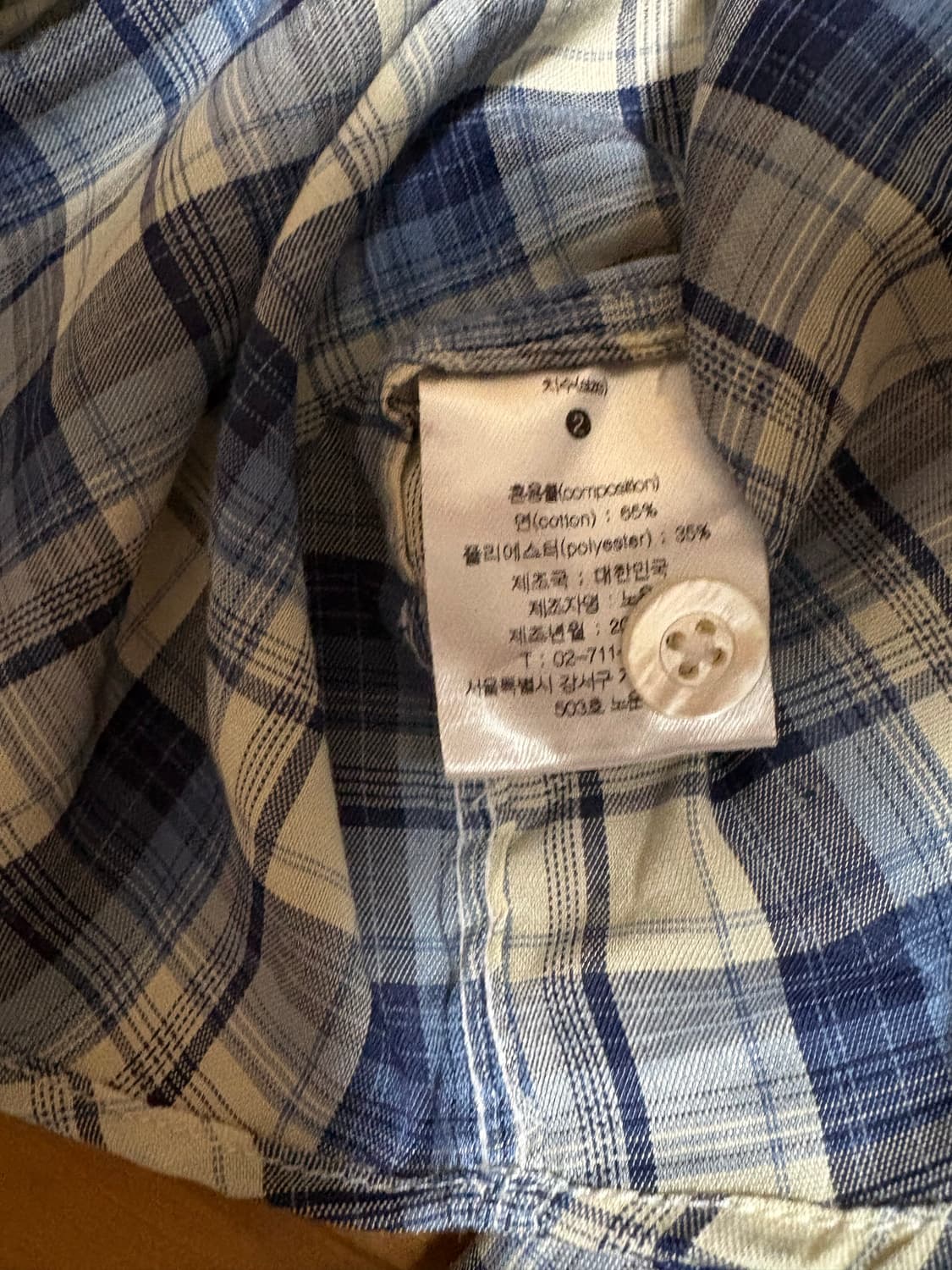 Noun 체크셔츠 2 상품이미지5