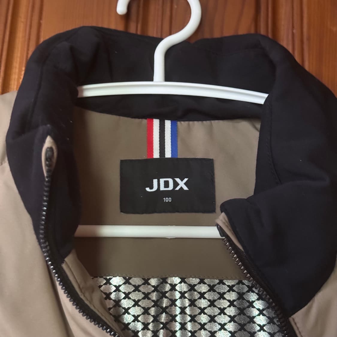 JDX 퀼팅 패딩 조끼 베이지 100 상품이미지5