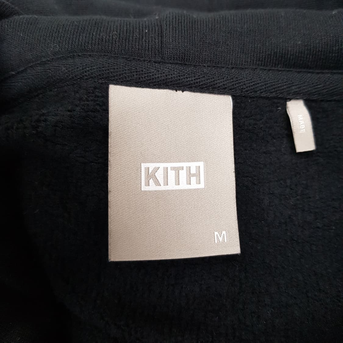 키스(KITH) 2024 뉴욕 로고 약기모 후드티 블랙 M사이즈 상품이미지6