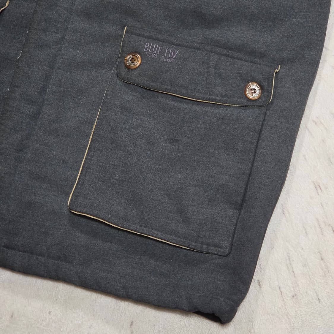 NOVA 코듀로이 카라 누빔 야상 점퍼 상품이미지5