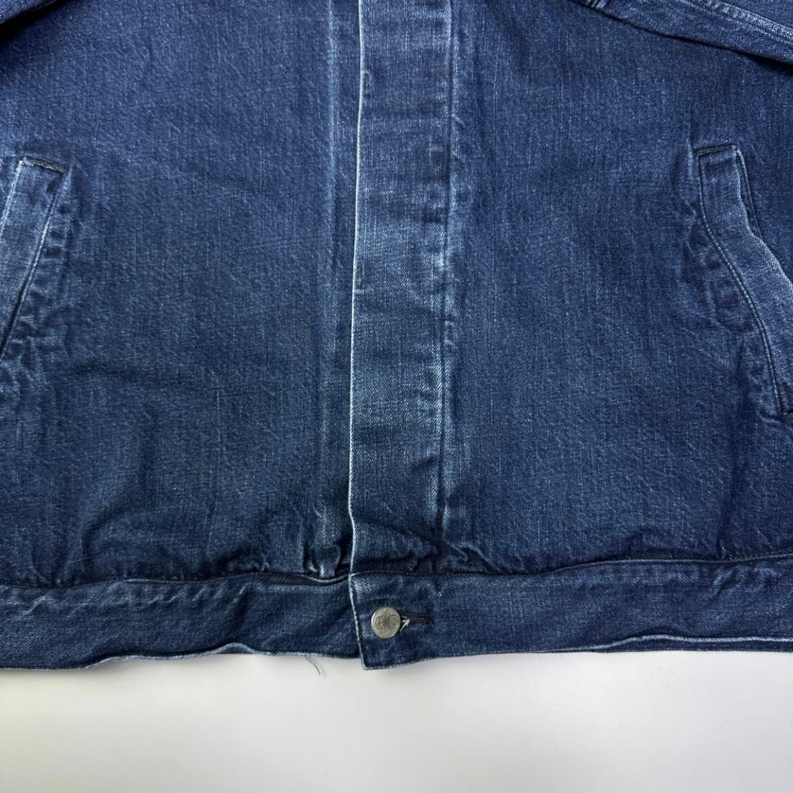 카브엠트 미니멀 데님 자켓 상품이미지7