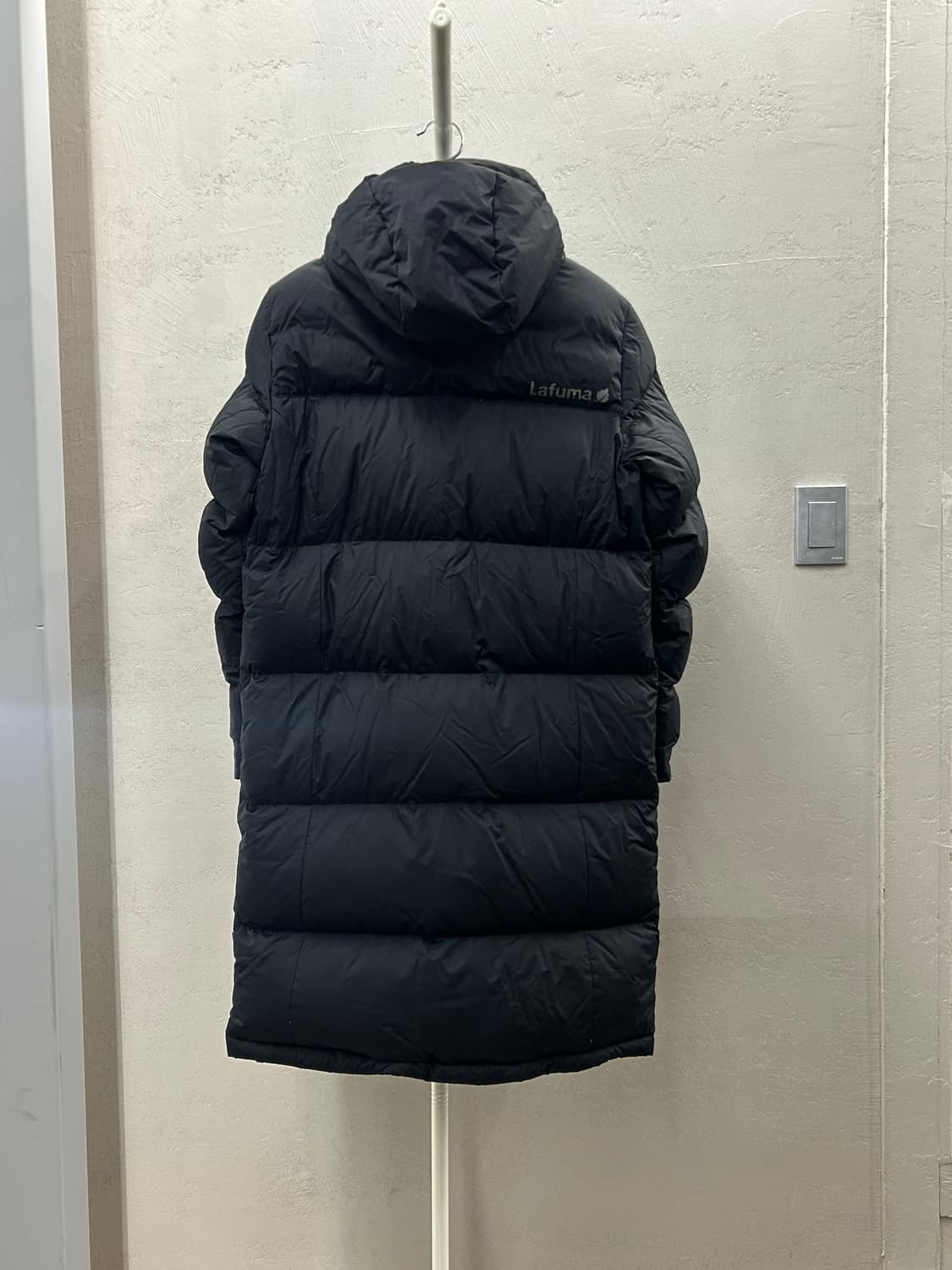 라푸마 블랙 롱 패딩 다운 점퍼 상품이미지3