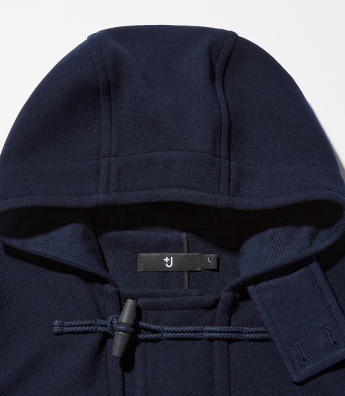 [유니클로 +J 질샌더] 울 오버사이즈 더플 코트 네이비 - XL 상품이미지3