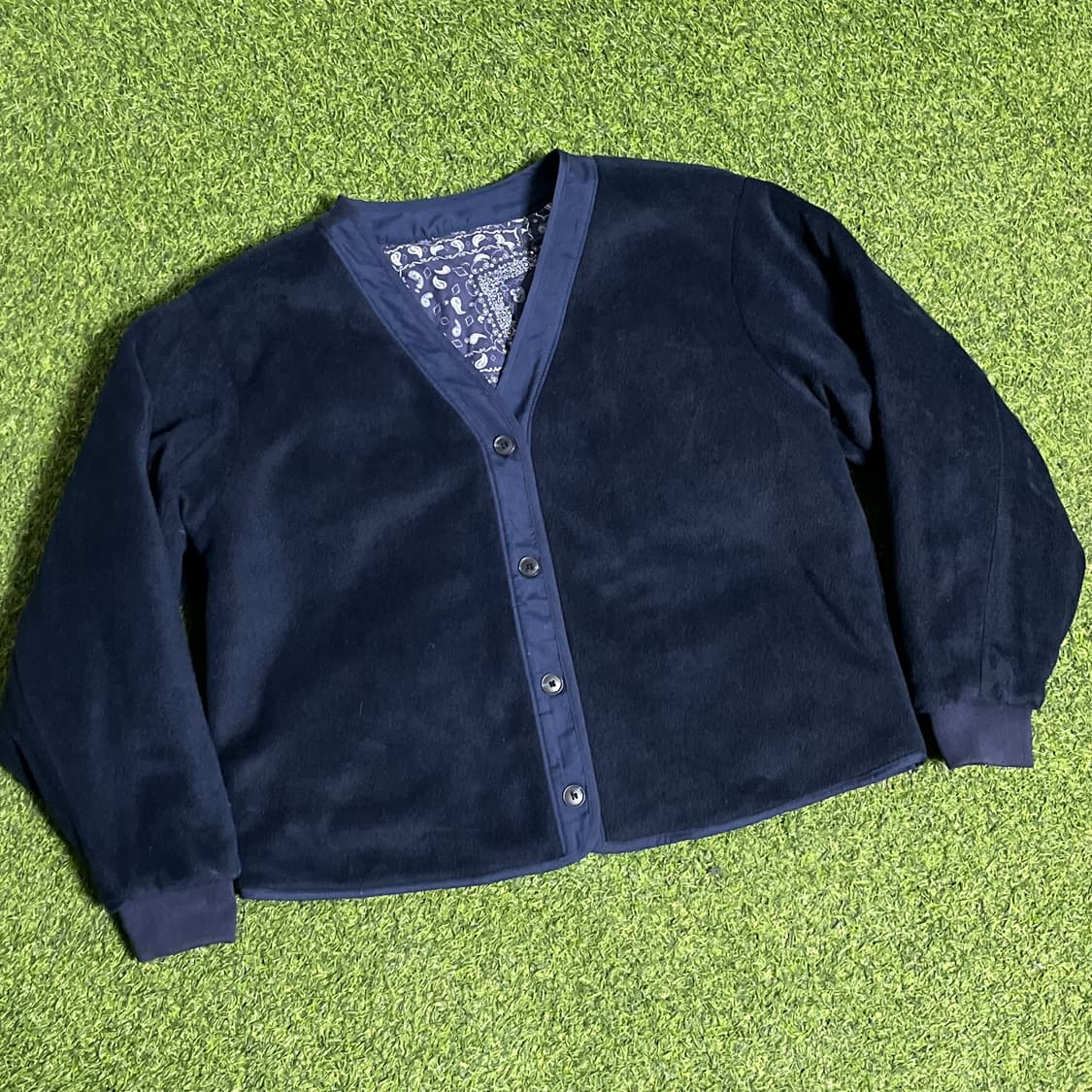 반다나 리버시블 라이트 후리스 자켓  상품이미지4