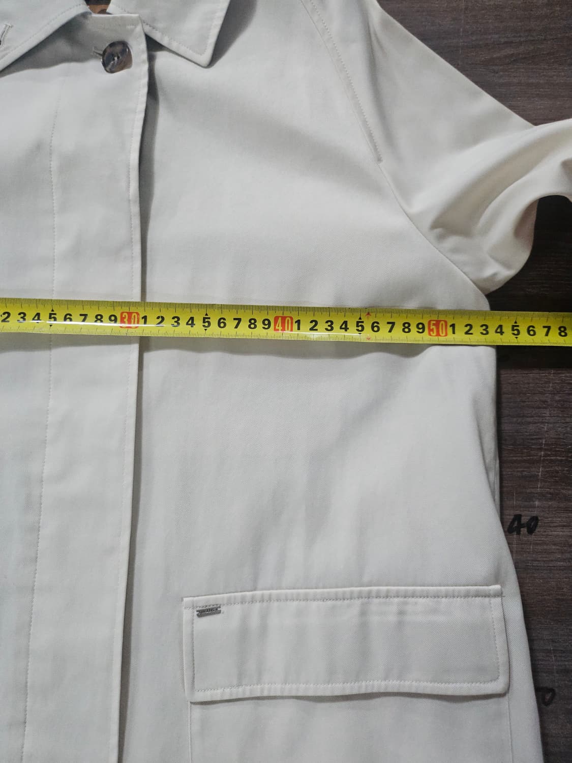 헤지스 여성 코트 점퍼 자켓 크림 90 상품이미지8