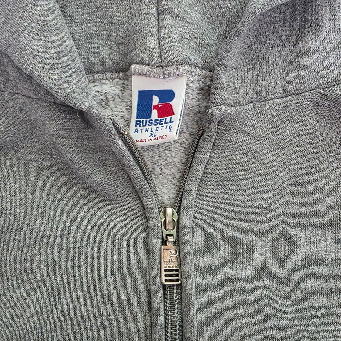 [XL] 90s 러셀 애슬레틱 후드집업 헤더 그레이 like XXL 상품이미지7