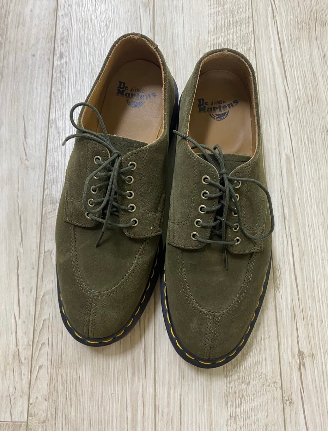 닥터마틴 Dr. Martens 2046 스웨이드 카키 270 상품이미지1