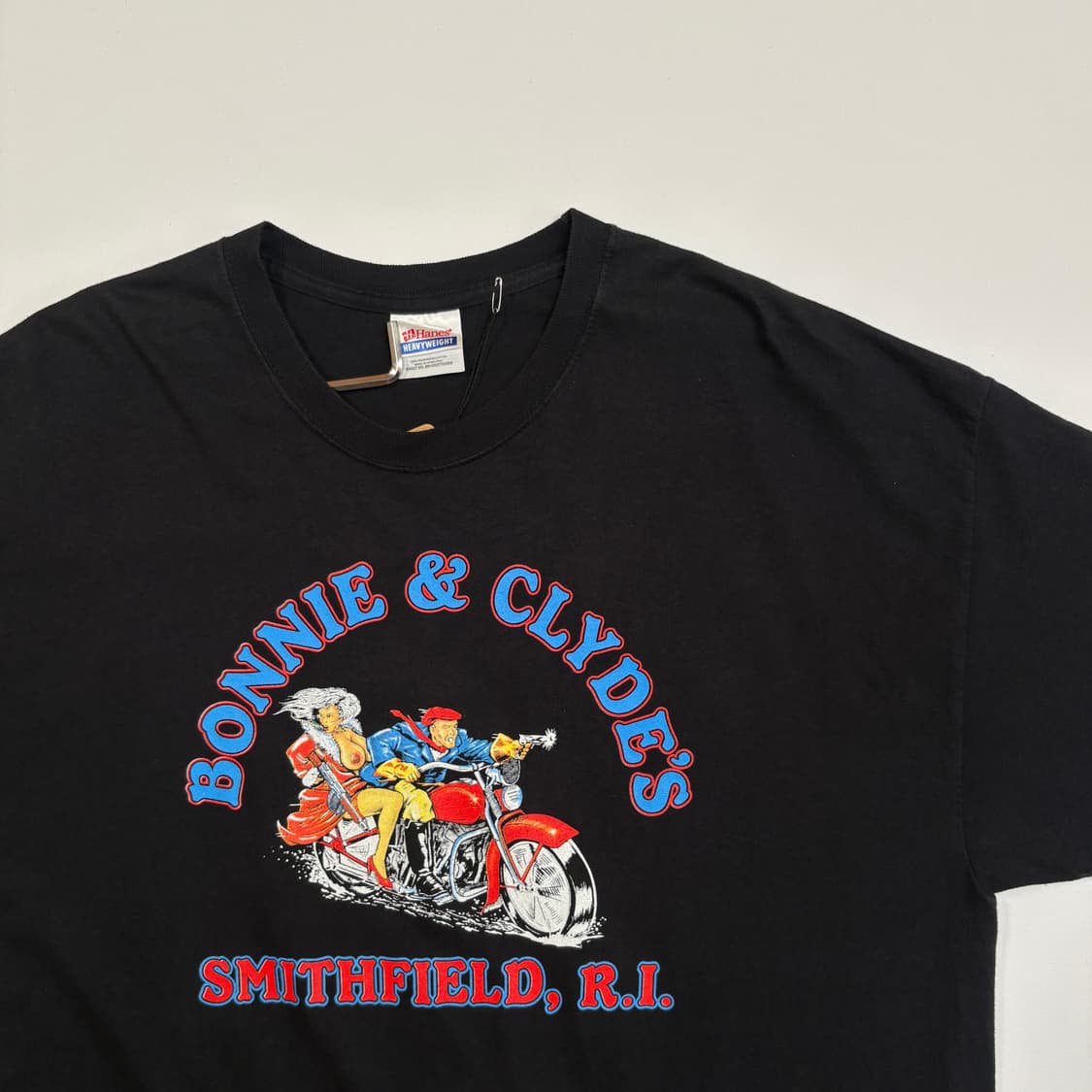 00s Hanes BOONIE & CLYDE T-shirt 상품이미지2