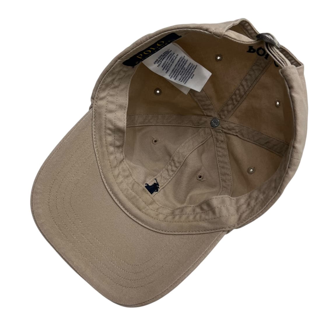 폴로 랄프로렌 네이비포니 베이지 볼캡 상품이미지6