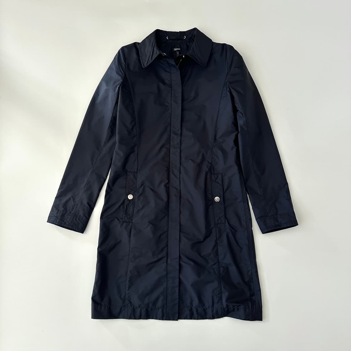 질샌더 jil sander navy 나일론 롱 코트 상품이미지1